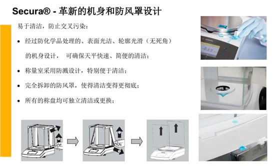 赛多利斯secura系列电子天平特性