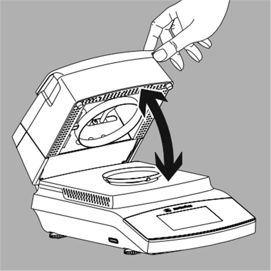 关闭样品室