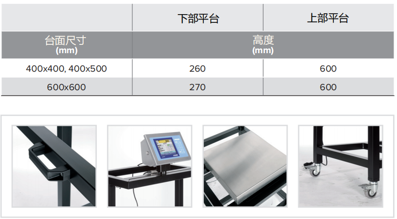 移动式台秤尺寸